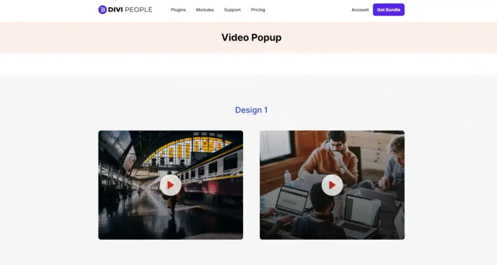 Divi Conkit Pro Video Popup