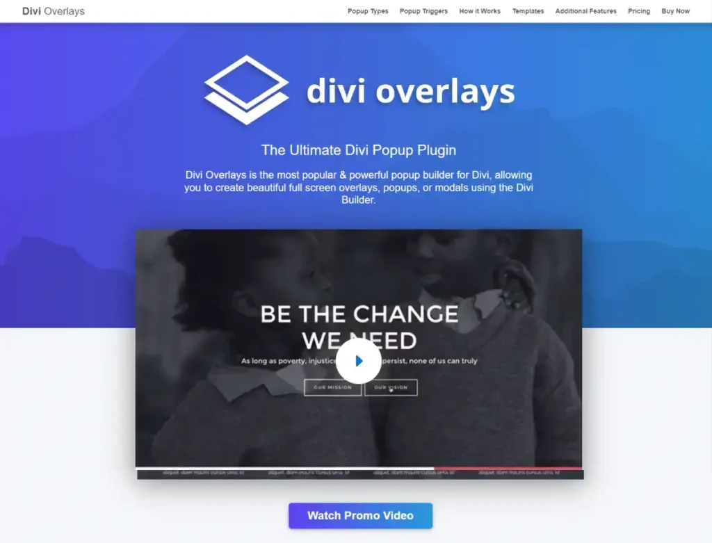 Divi Overlays Plugin